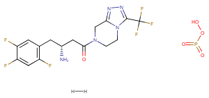 Sitagliptin phosphate