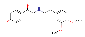 Denopamine Chemical Structure