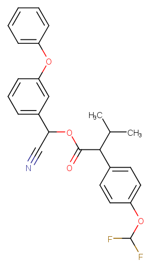 Flucythrinate Chemical Structure