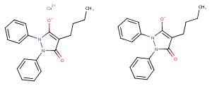 Phenylbutazone calcium Chemical Structure