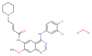 Dacomitinib hydrate Chemical Structure