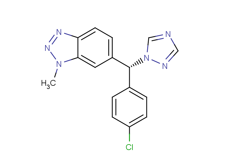 (-)-Vorozole