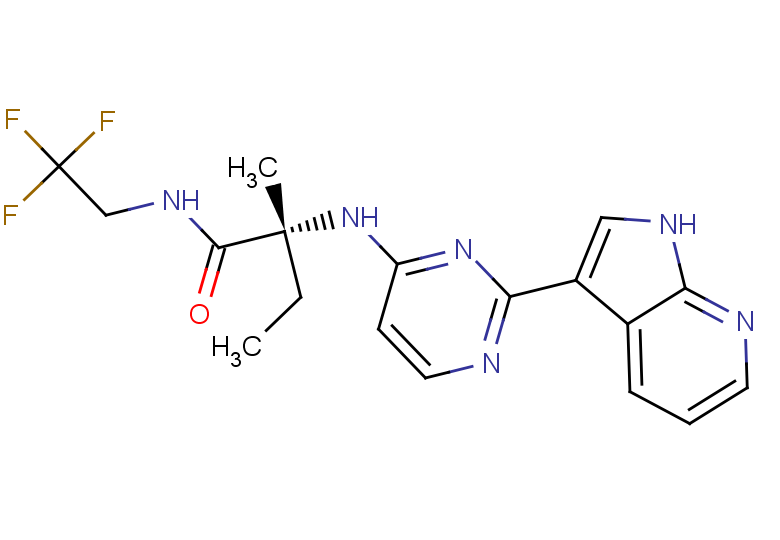 Decernotinib Chemical Structure