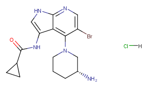 GDC0575 monohydrochloride Chemical Structure