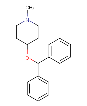 Diphenylpyraline Chemical Structure