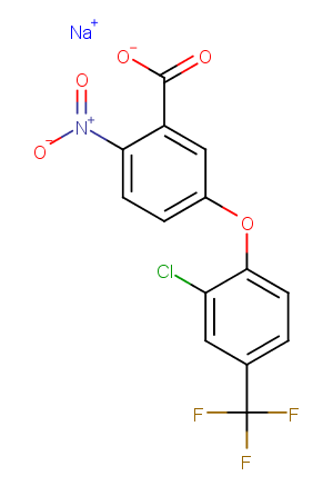 Acifluorfen-sodium Chemical Structure