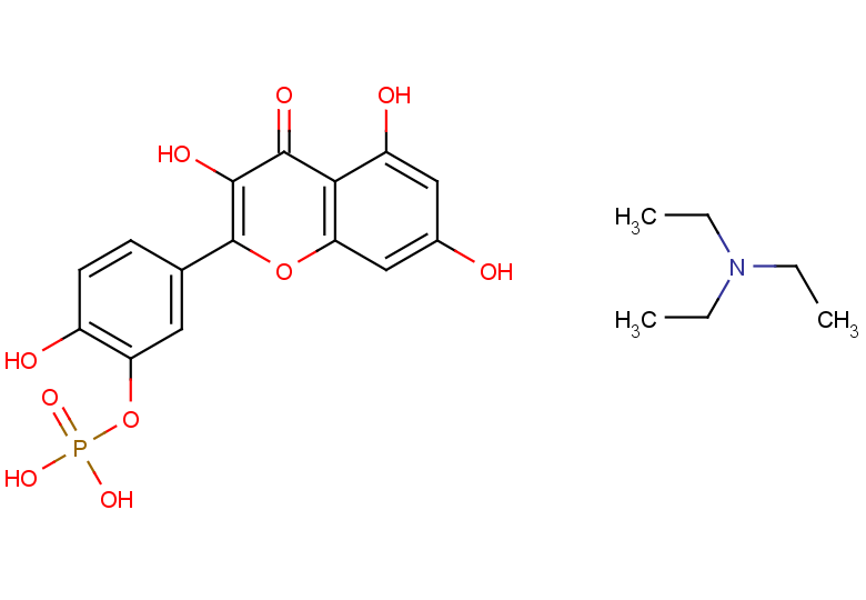 Quercetin-3'-o-phosphate TEA