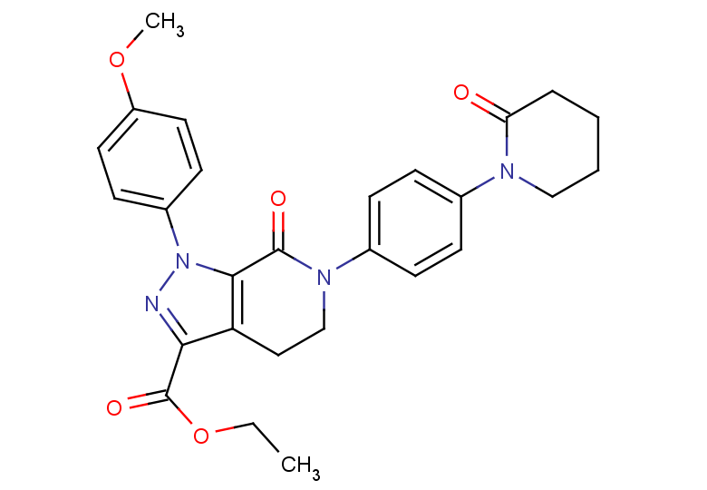 Ethyl 1-(4-methoxyphenyl)-7-oxo-6-(4-(2-oxopiperidin-1-yl)phenyl)-4,5,6,7-tetrahydro-1H-pyrazolo[3,4-c]pyridine-3-carboxylate