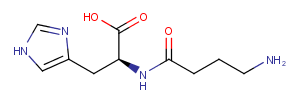 Homocarnosine Chemical Structure