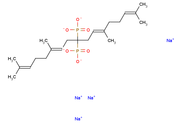 Digeranyl bisphosphonate Chemical Structure