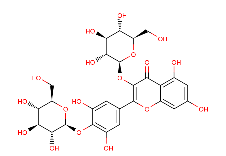 Complanatoside A Chemical Structure