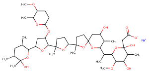 Semduramicin sodium Chemical Structure