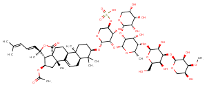 Cucumarioside H Chemical Structure