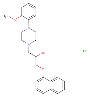 Naftopidil hydrochloride