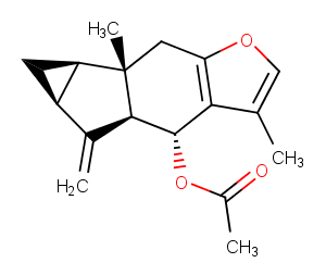 Linderene acetate Chemical Structure