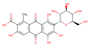 Carminic acid Chemical Structure