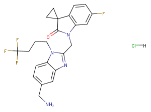 Sisunatovir hydrochloride Chemical Structure