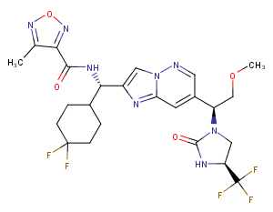 IL-17A inhibitor 1 Chemical Structure