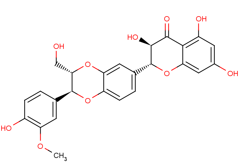 Isosilybin B Chemical Structure