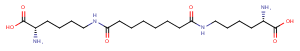 L-Lysine, N6,N6'-(1,8-dioxo-1,8-octanediyl)bis- Chemical Structure