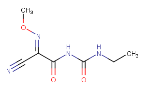 Cymoxanil Chemical Structure
