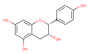 (-)-Epiafzelechin Chemical Structure