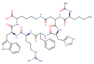 Bremelanotide Chemical Structure