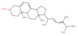 Ergosterol Chemical Structure