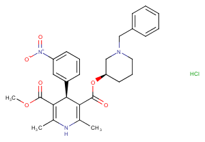 Benidipine hydrochloride Chemical Structure