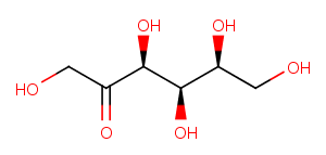 (3S,4R,5S)-1,3,4,5,6-Pentahydroxyhexan-2-one Chemical Structure