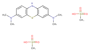 Leucomethylene blue mesylate Chemical Structure