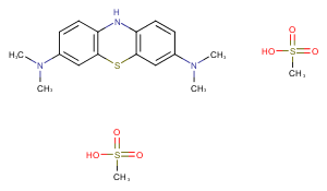 Leucomethylene blue mesylate