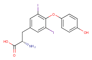 3,5-Diiodo-L-thyronine Chemical Structure