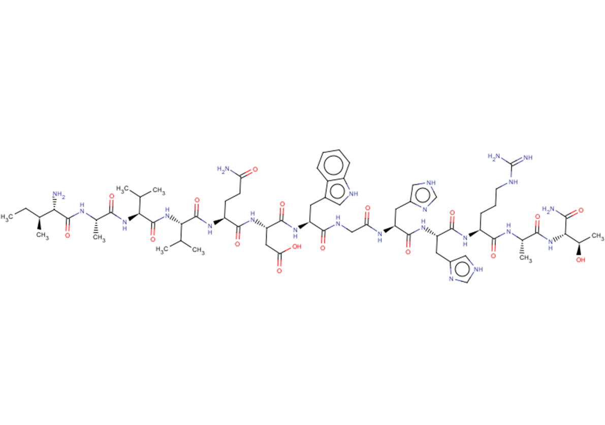 Compstatin control peptide acetate Chemical Structure