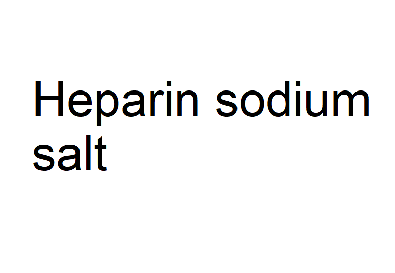 Heparin sodium salt Chemical Structure