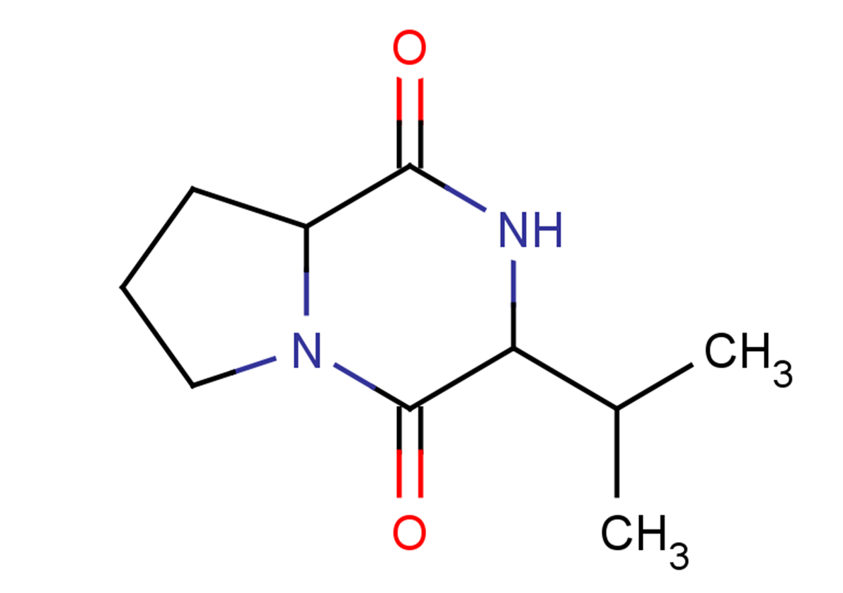 Cyclo(Pro-Val) Chemical Structure