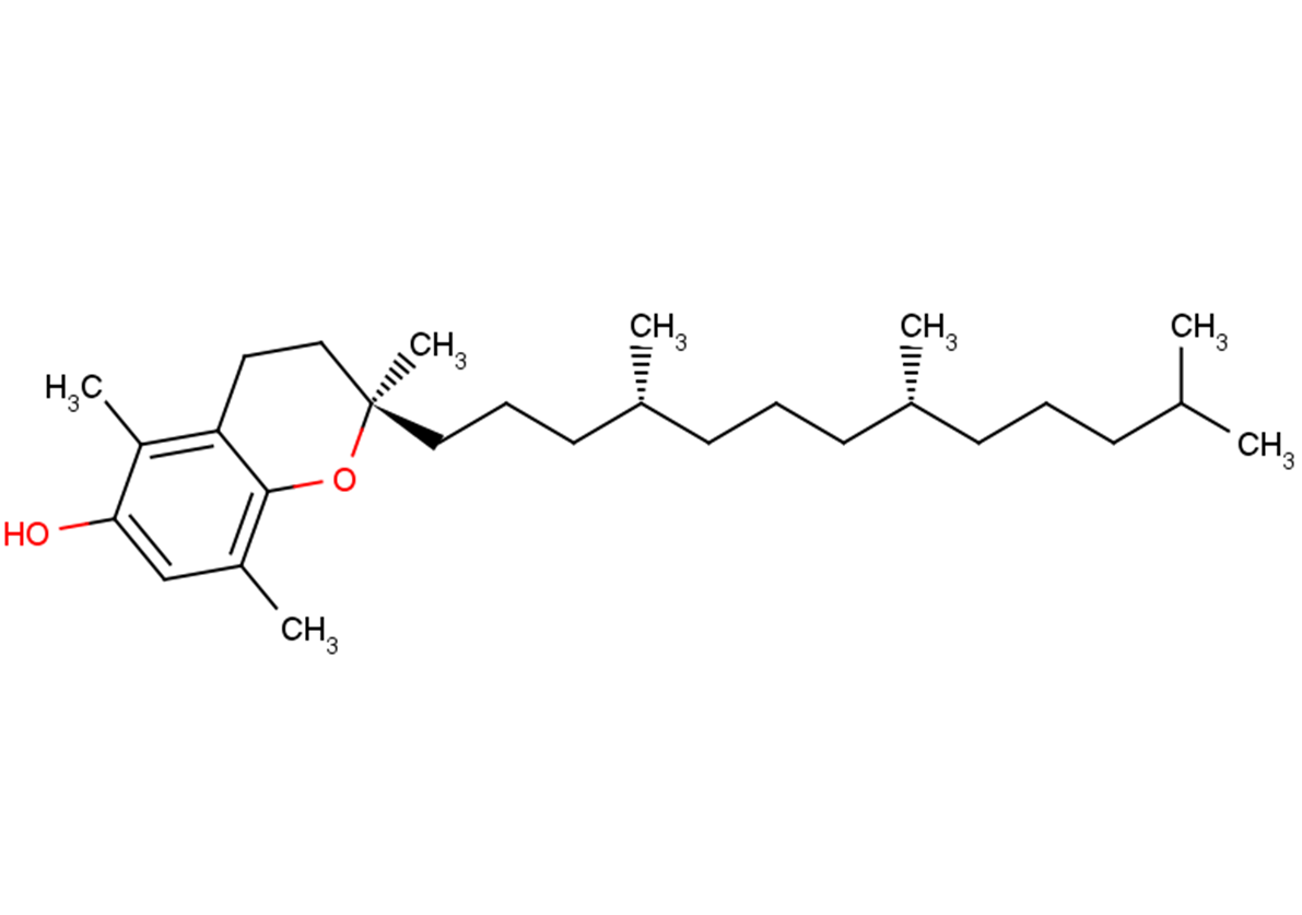 Beta-Tocopherol Chemical Structure