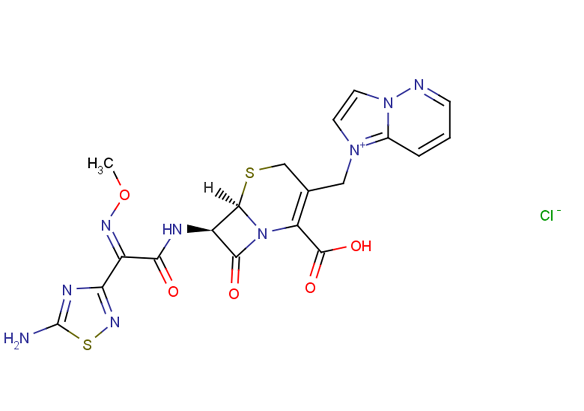 Cefozopran hydrochloride Chemical Structure