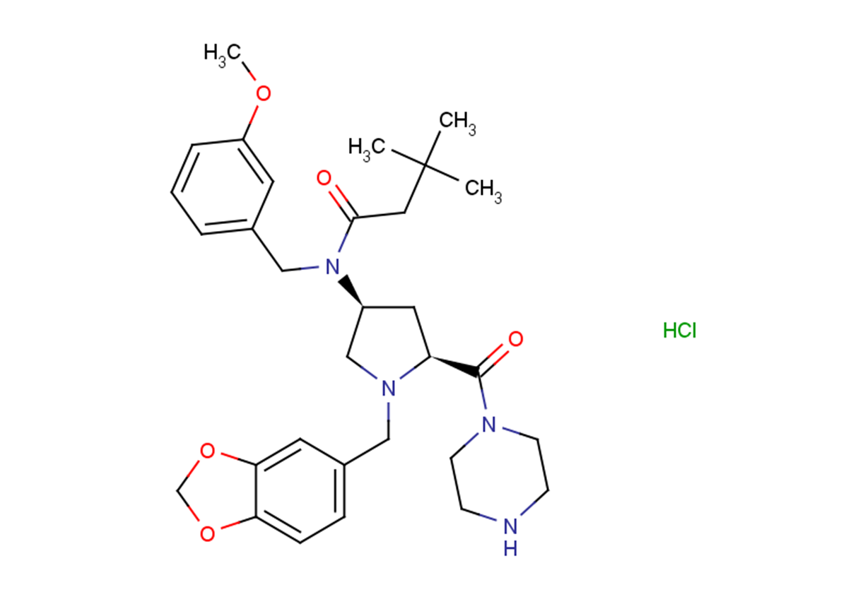 CUR61414  hydrochloride Chemical Structure