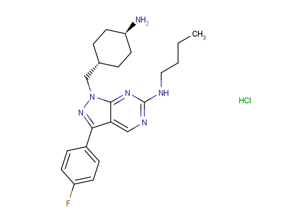 UNC 569 hydrochloride Chemical Structure