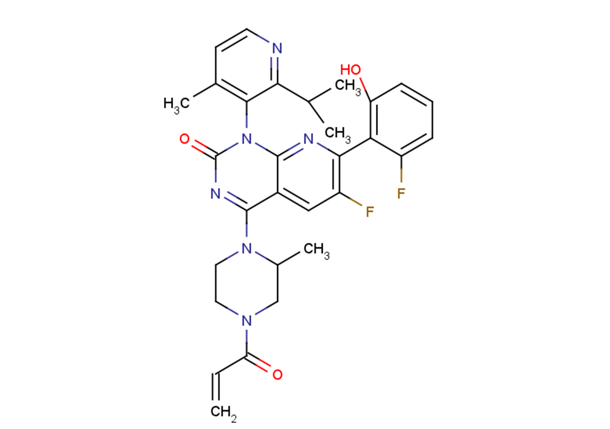 Sotorasib Chemical Structure