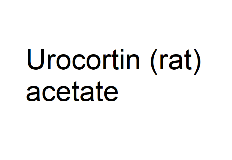 Urocortin (rat) acetate Chemical Structure