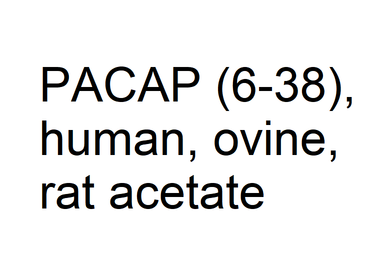 PACAP (6-38), human, ovine, rat acetate