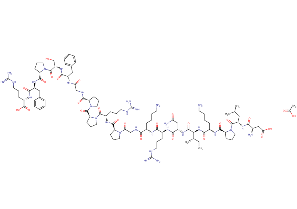 Bombinakinin M acetate Chemical Structure