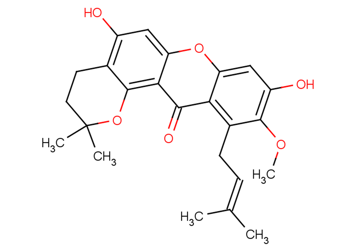 1-Isomangostin Chemical Structure