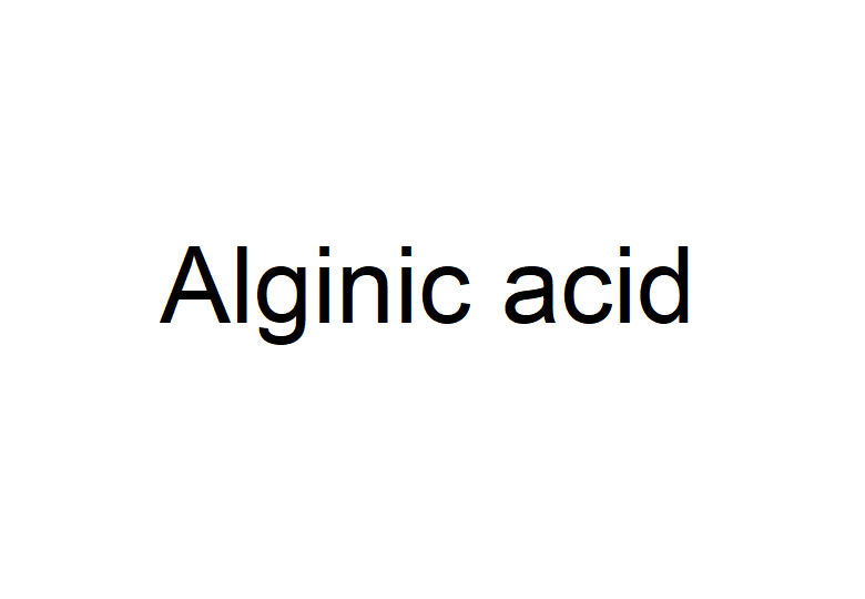 Alginic acid Chemical Structure