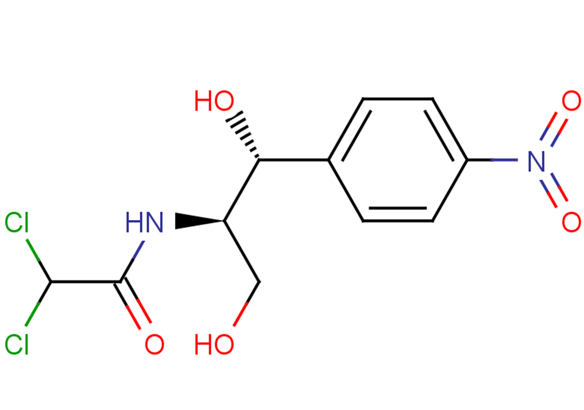 Chloramphenicol Chemical Structure