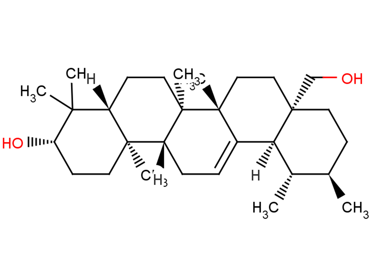 Uvaol Chemical Structure