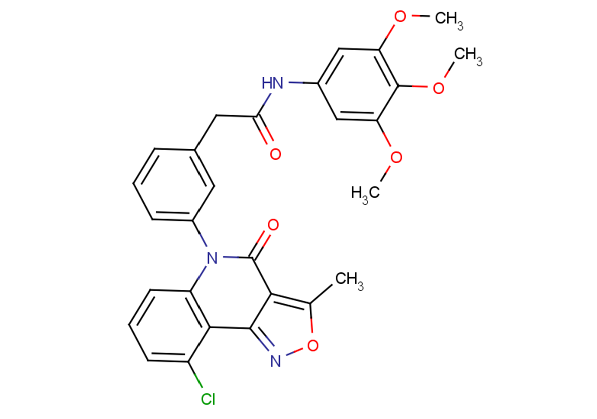 3-(9-Chloro-3-methyl-4-oxoisoxazolo[4,3-c]quinolin-5(4H)-yl)-N-(3,4,5-trimethoxyphenyl)benzeneacetamide