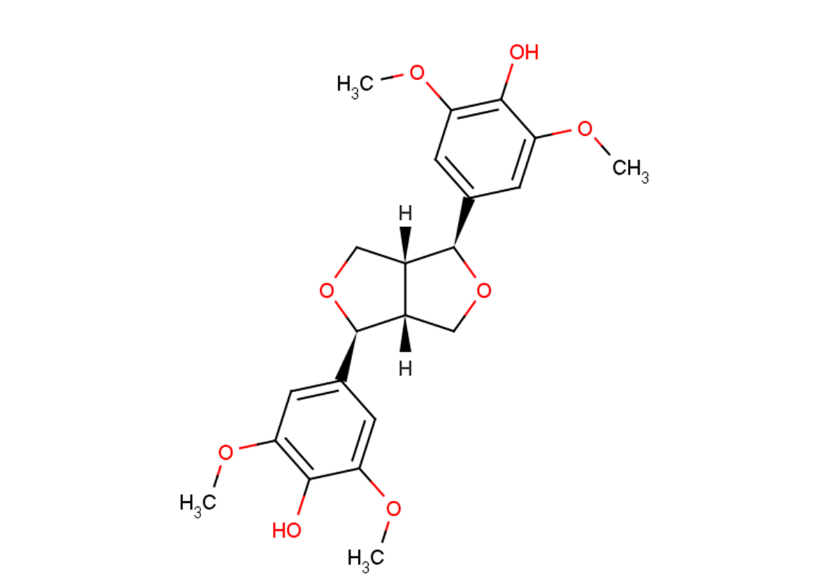 DL-Syringaresinol Chemical Structure